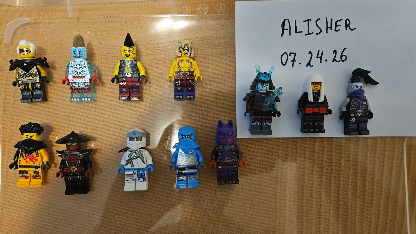 LEGO Ninjago Minifigures Lot