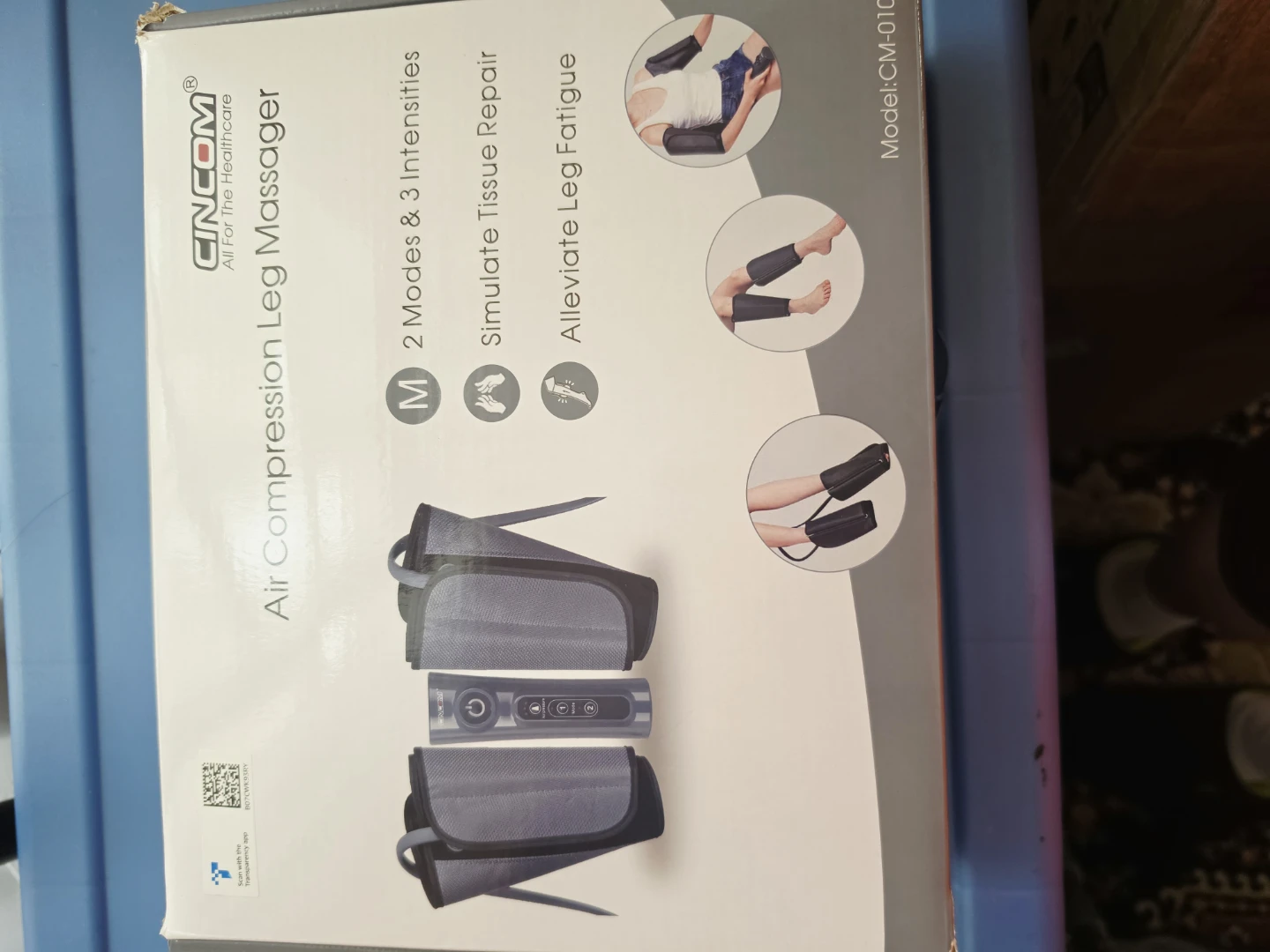 CinCom Air Compressor and Leg Massager