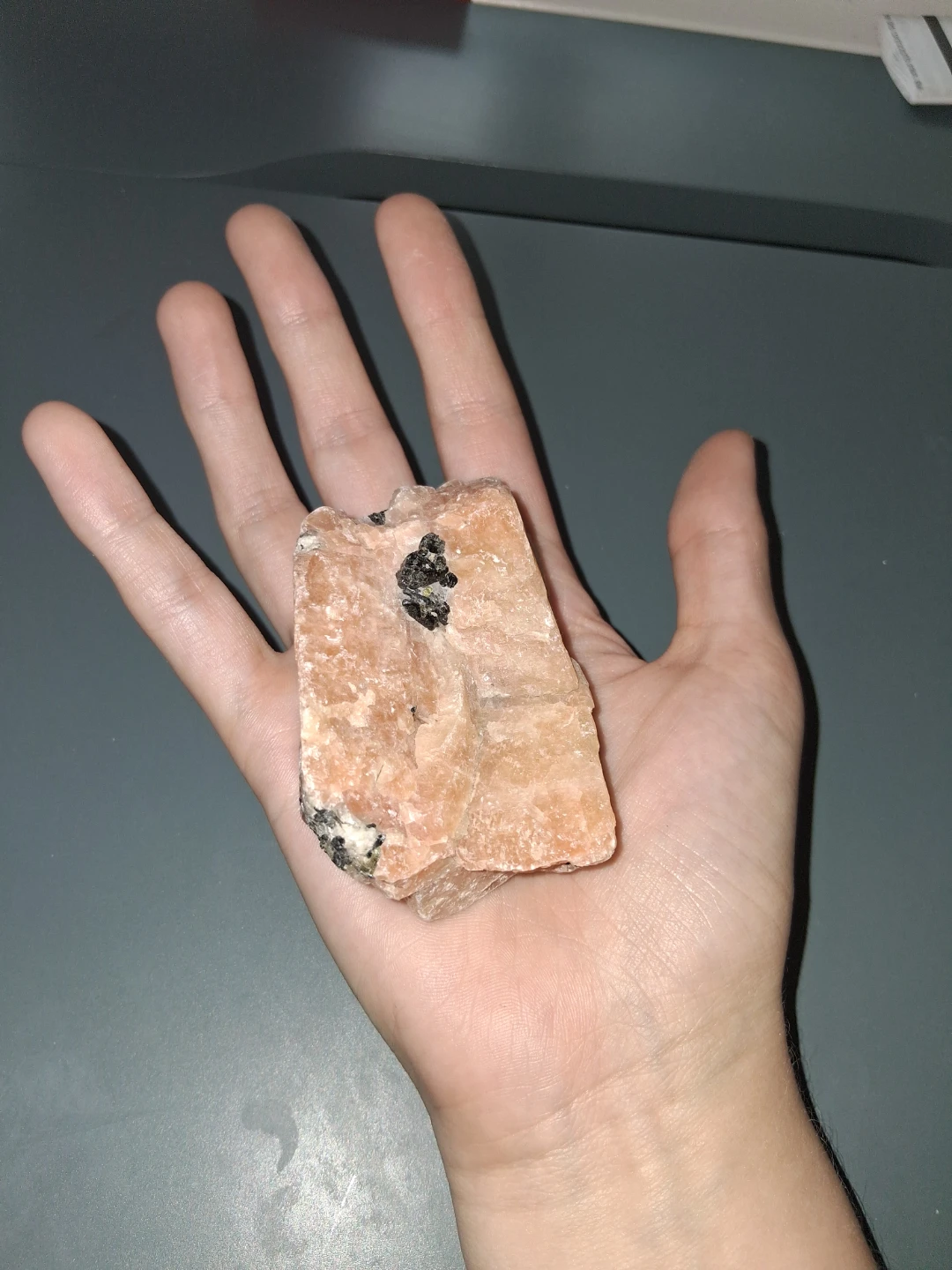 Orange Calcite Specimen