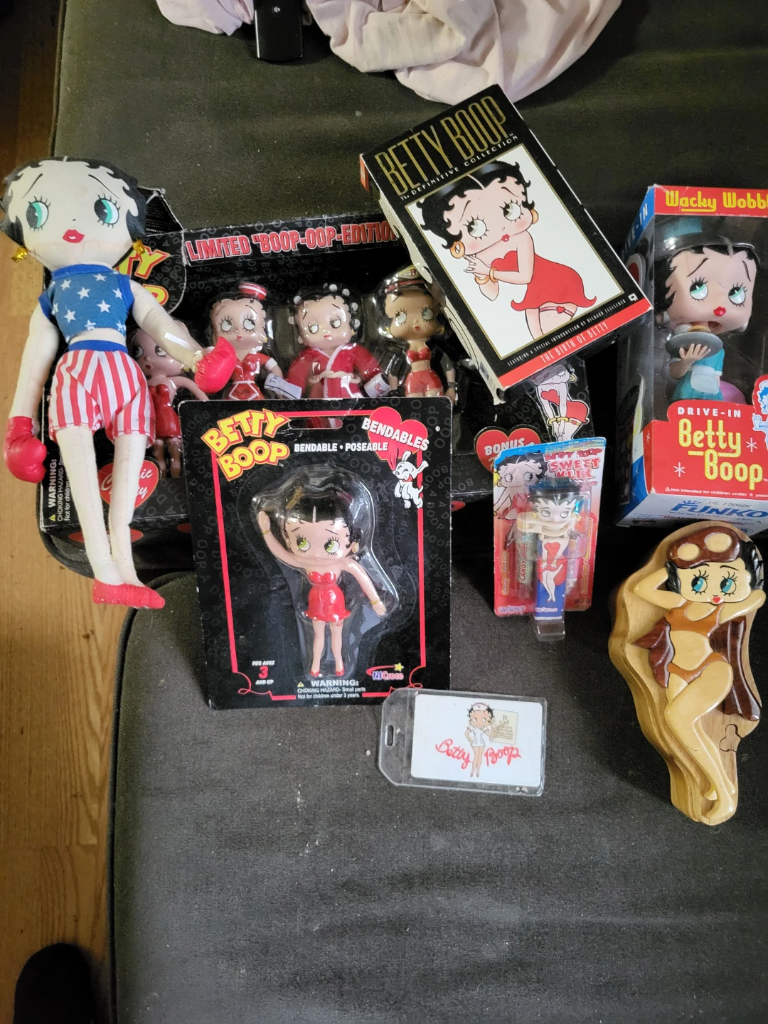 Betty Boop Collectible Bundle - Various Items