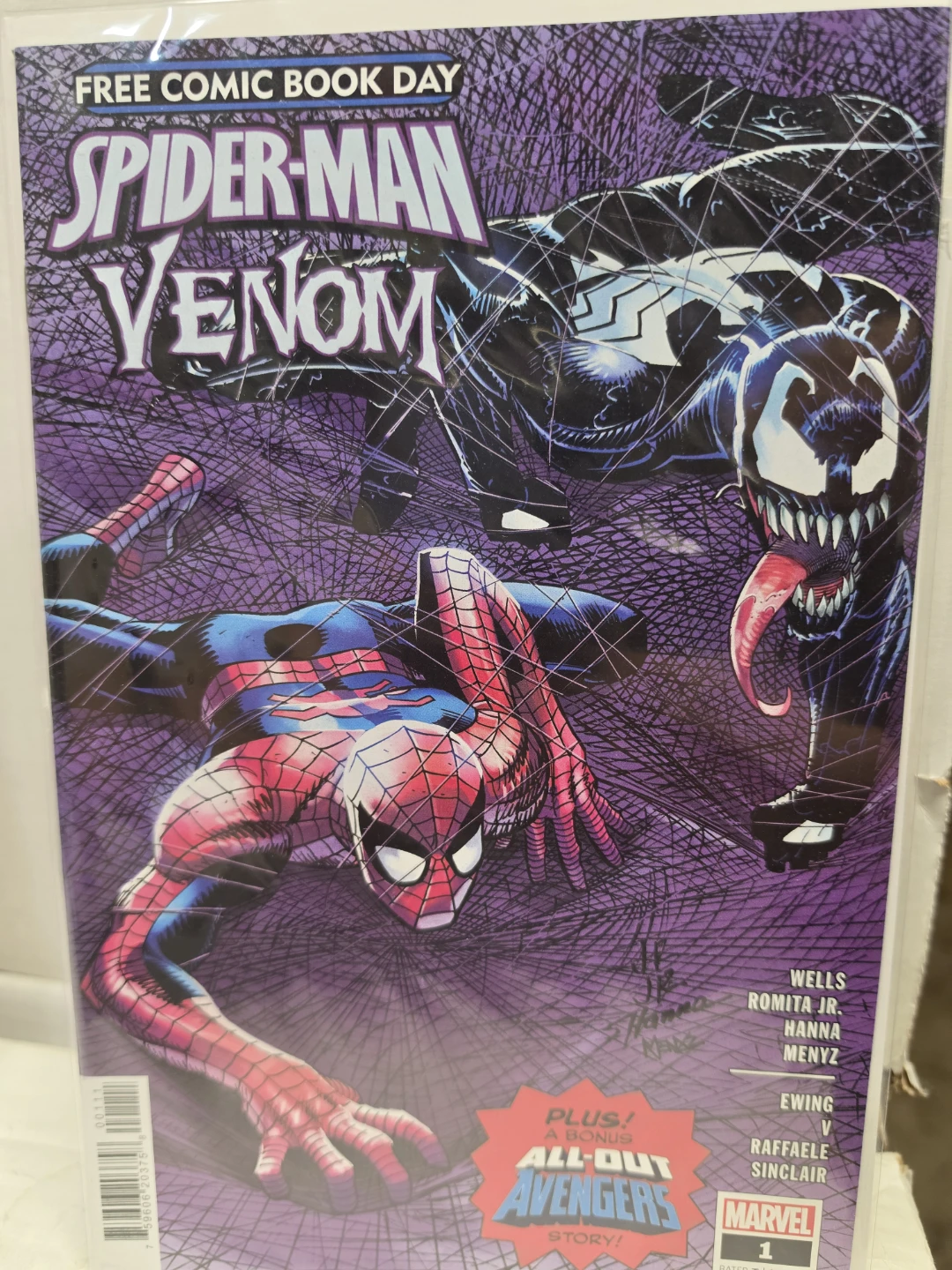 Spider-Man Venom Free Comic Book Day Marvel Comic
