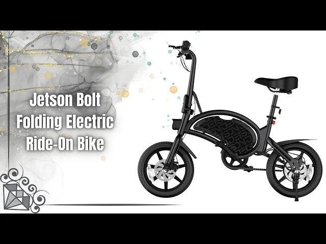 Jetson Bolt Folding Electric Ride-On Bike