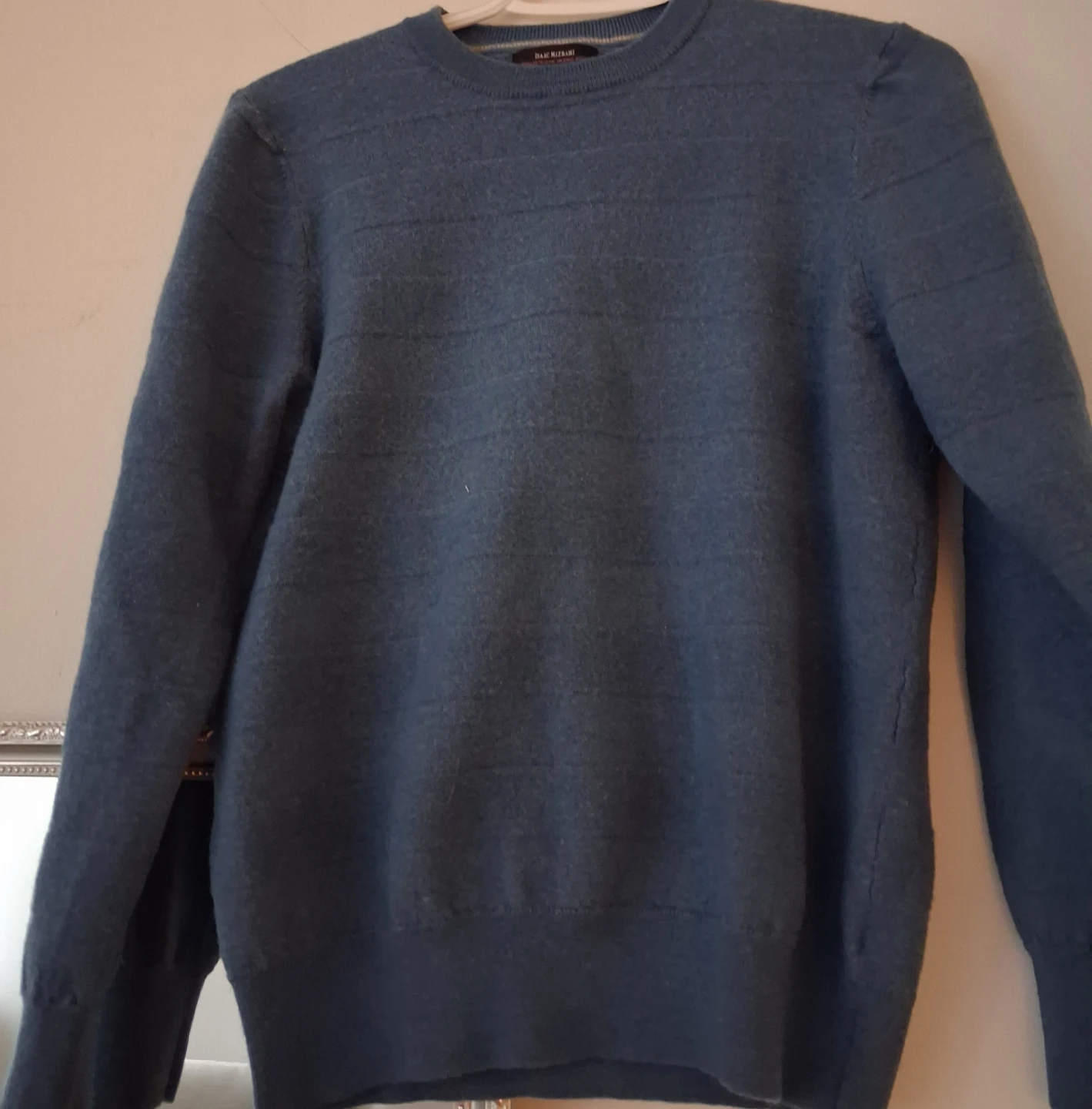 ISAAC MIZRARI.BLUE SWEATER - photo 3