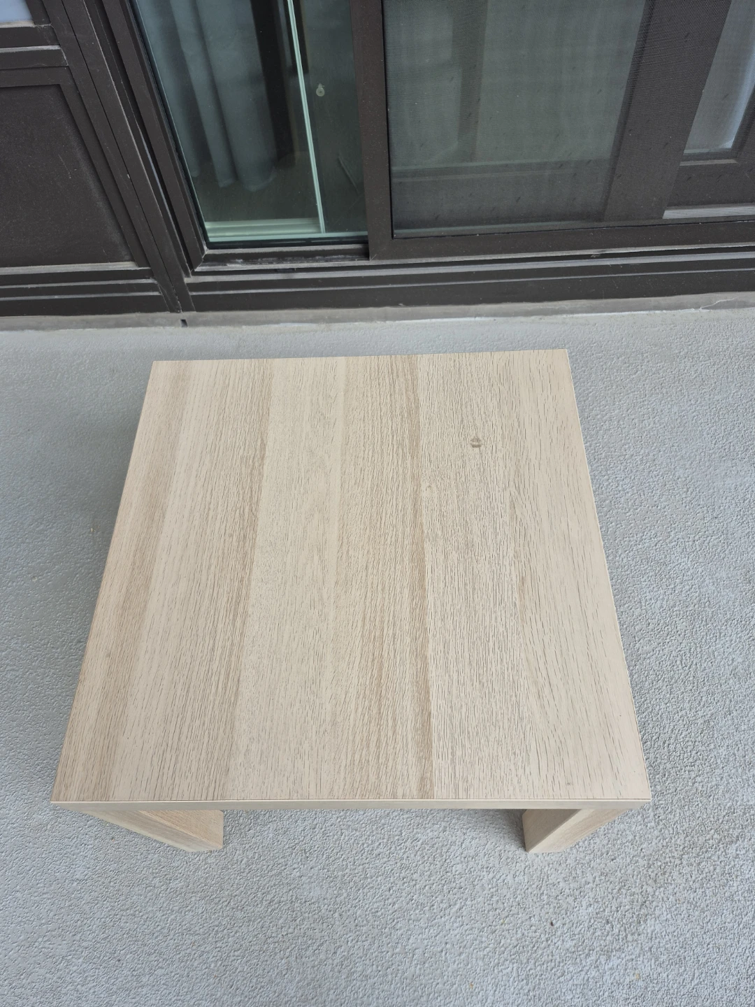 Ikea Light Wood Side Table - photo 2