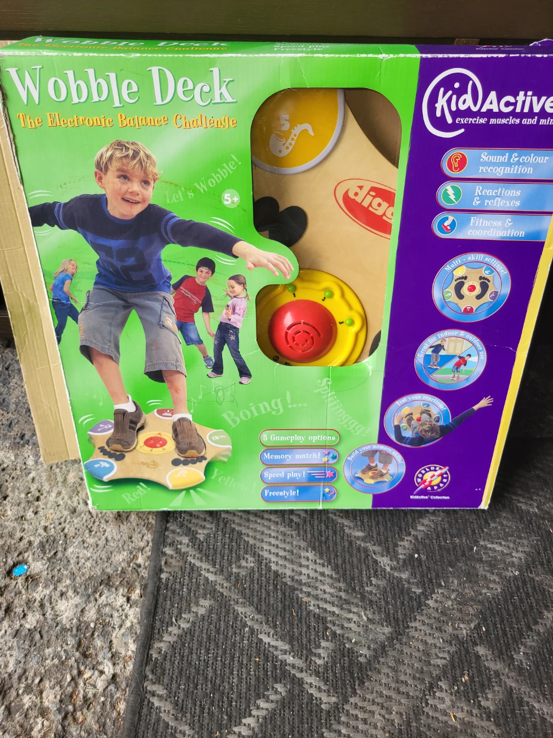 Kid Active Wobble Deck Electronic Balance Challenge