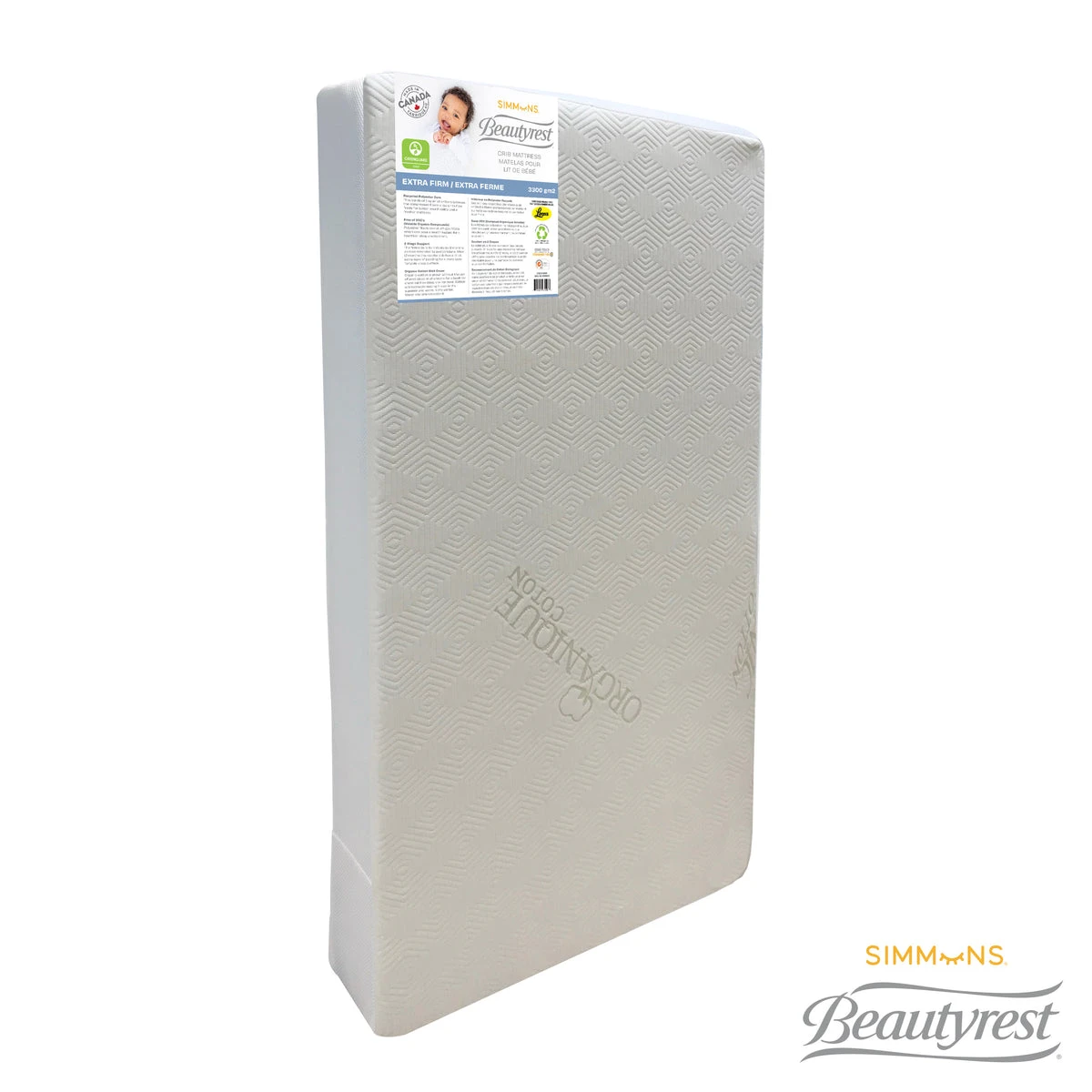 Simmons Beautyrest "Extra Firm" Crib Mattress