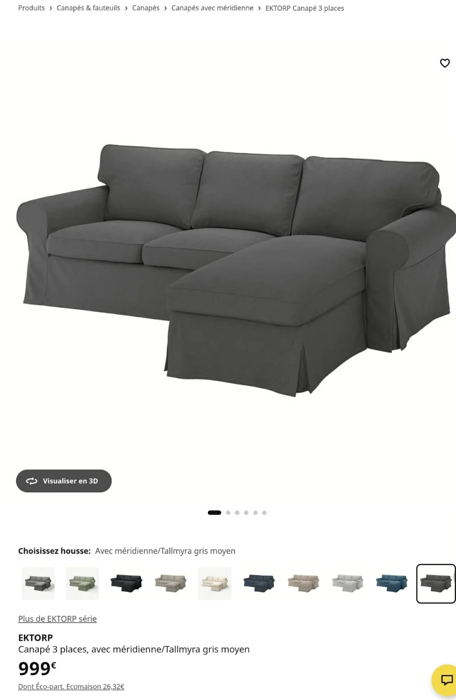 Grey Sectional Sofa - photo 3