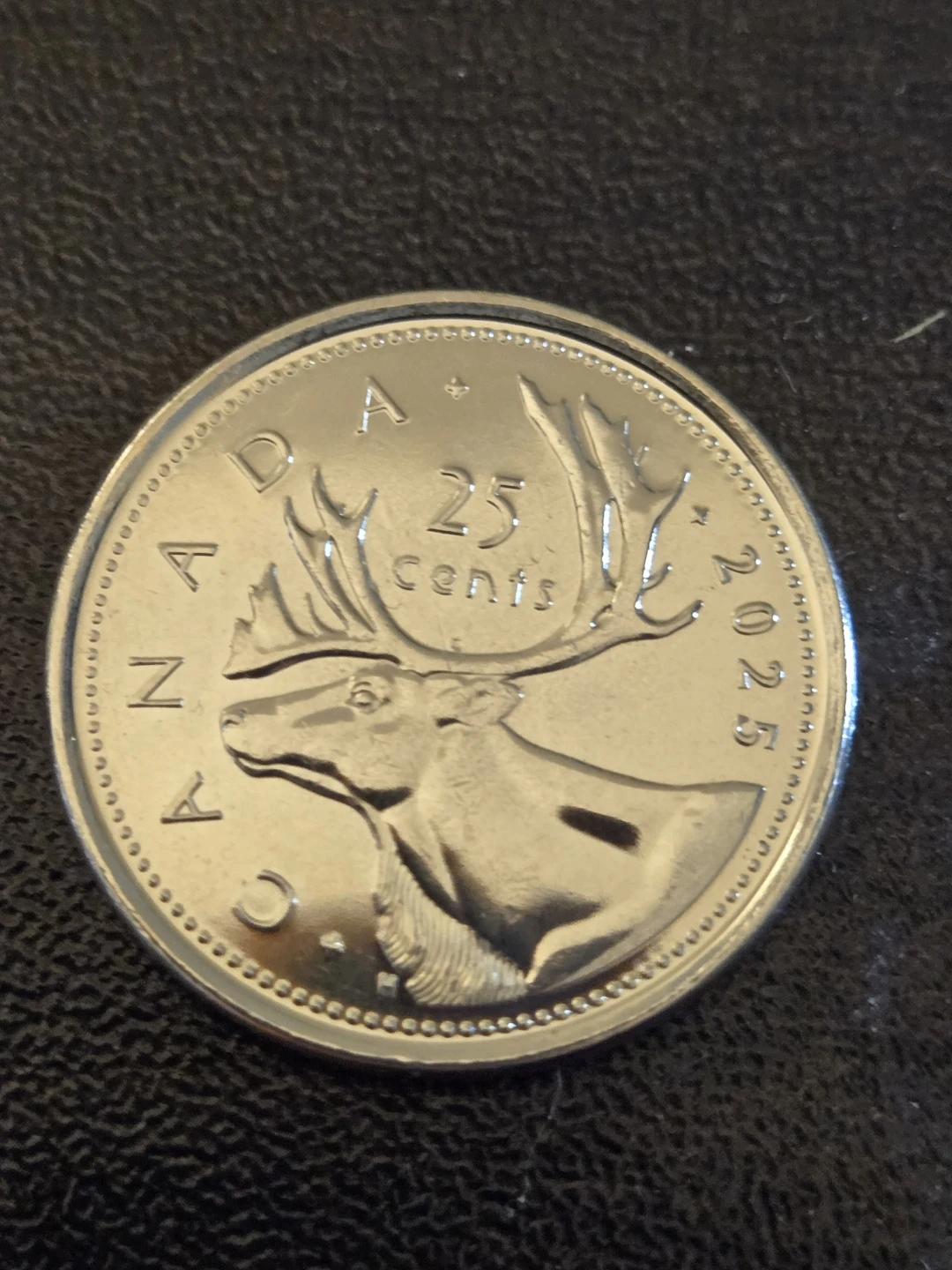 2025 Canadian 25 Cent Coin - King Charles III Effigy - photo 3