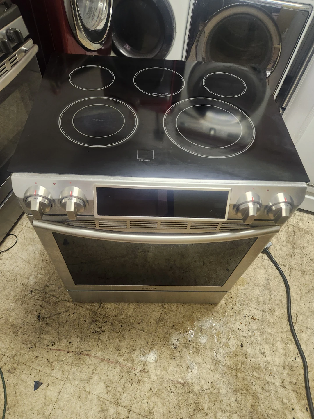 Samsung Stainless Steel Electric Range - photo 2
