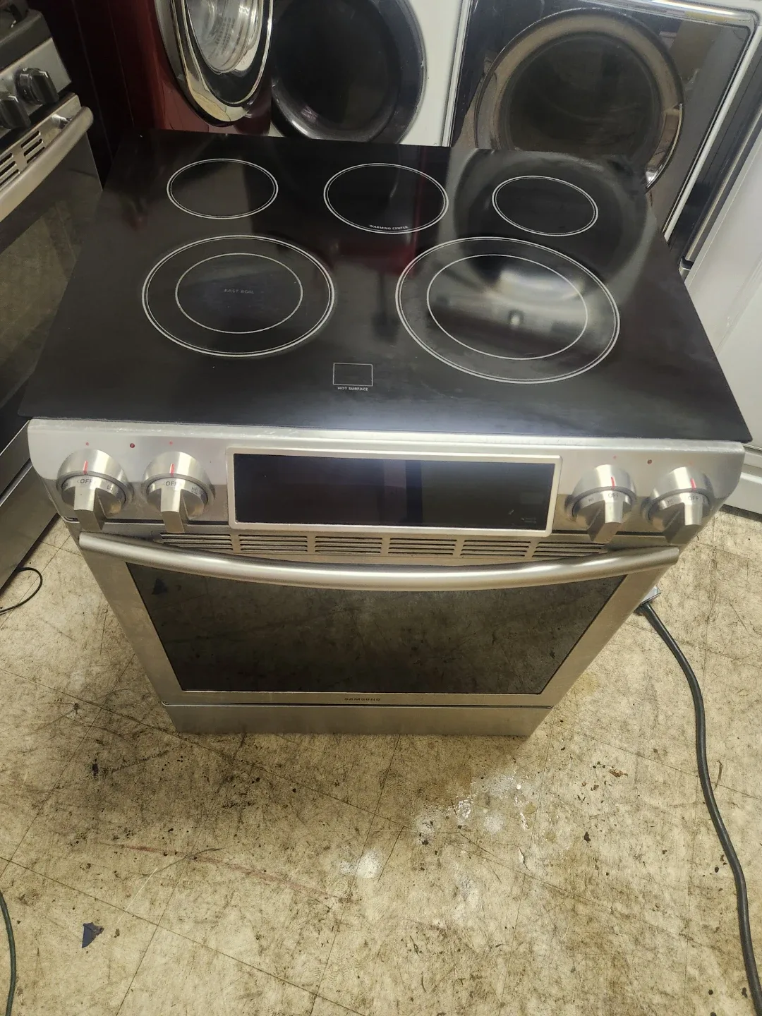 Samsung Stainless Steel Electric Range - photo 2
