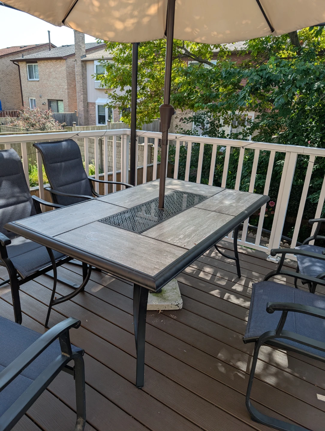 Patio  Table, and  Umbrella - photo 2