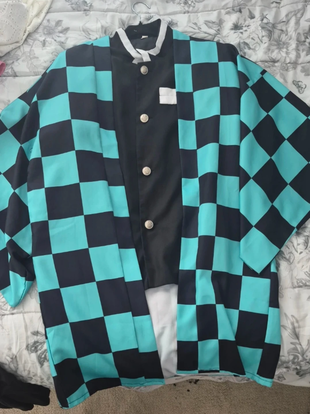 Tanjiro Kamado Cosplay Costume Set - photo 3