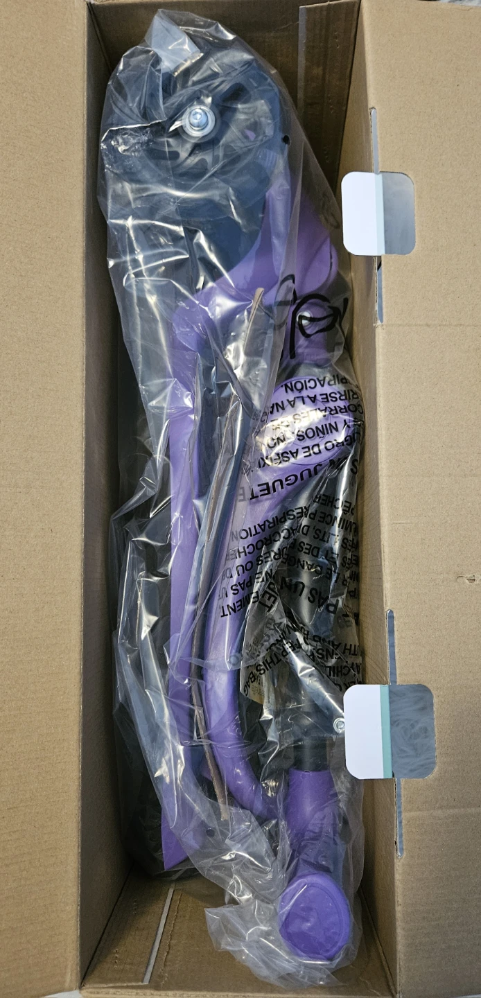 serenelofe Purple 3-Wheel Scooter with LED Wheels - photo 5