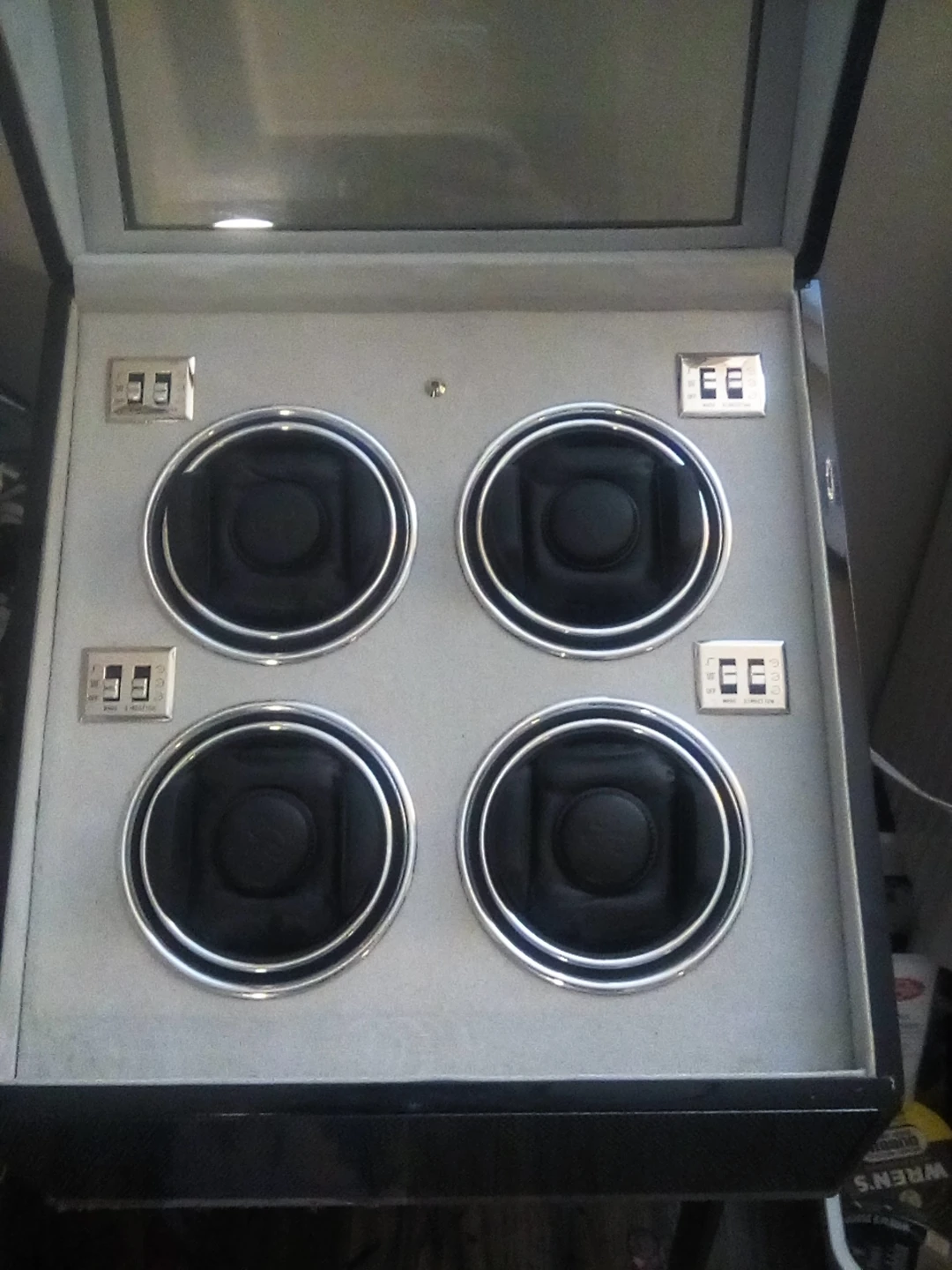 Rapport London 4-Watch Winder Box - photo 4