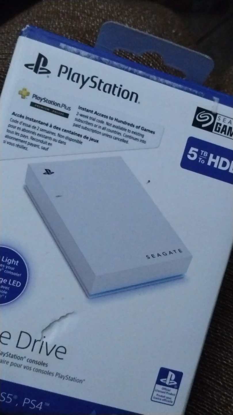 Seagate 5TB Game Drive for PlayStation