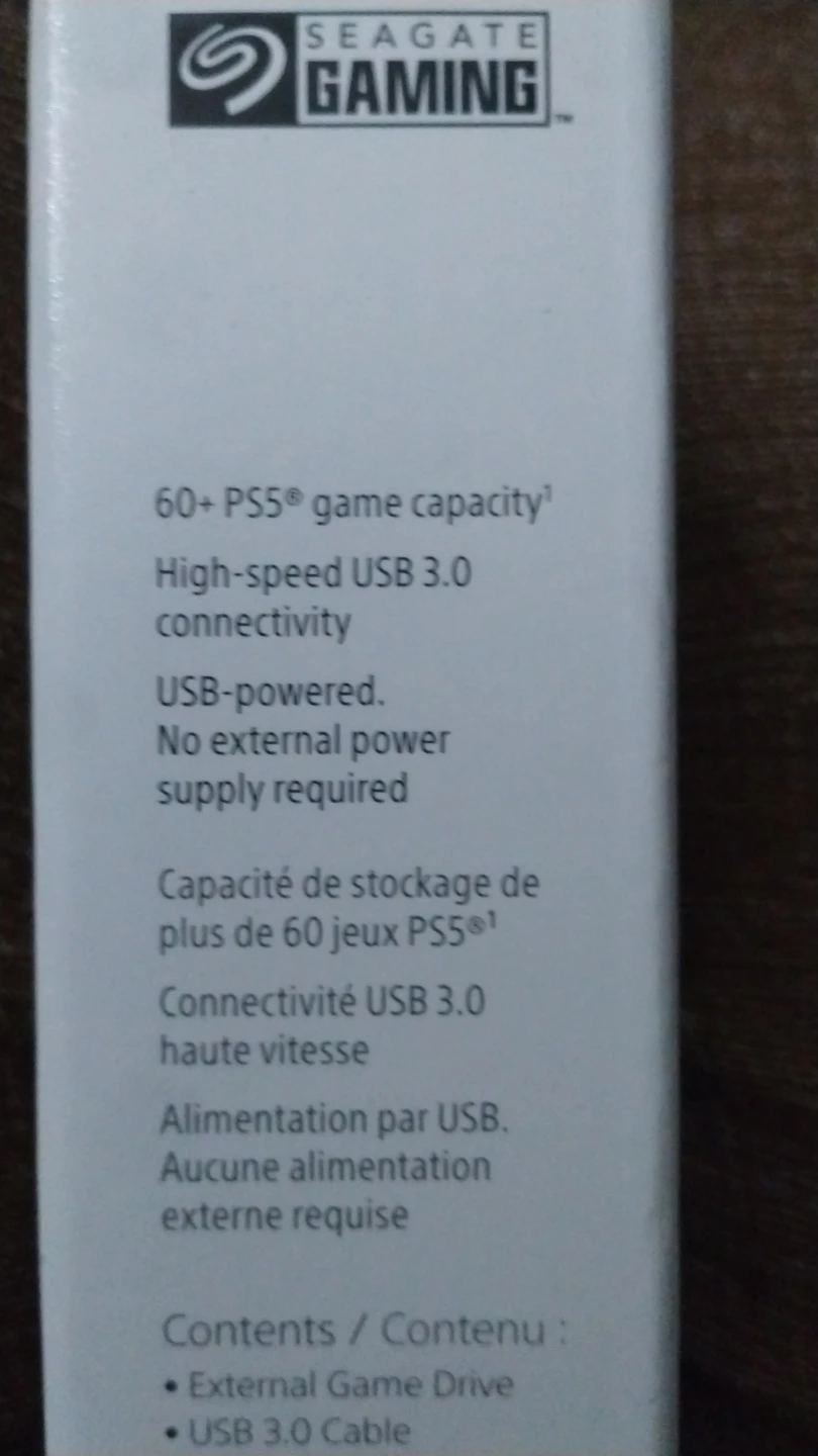 Seagate 5TB Game Drive for PlayStation - photo 4