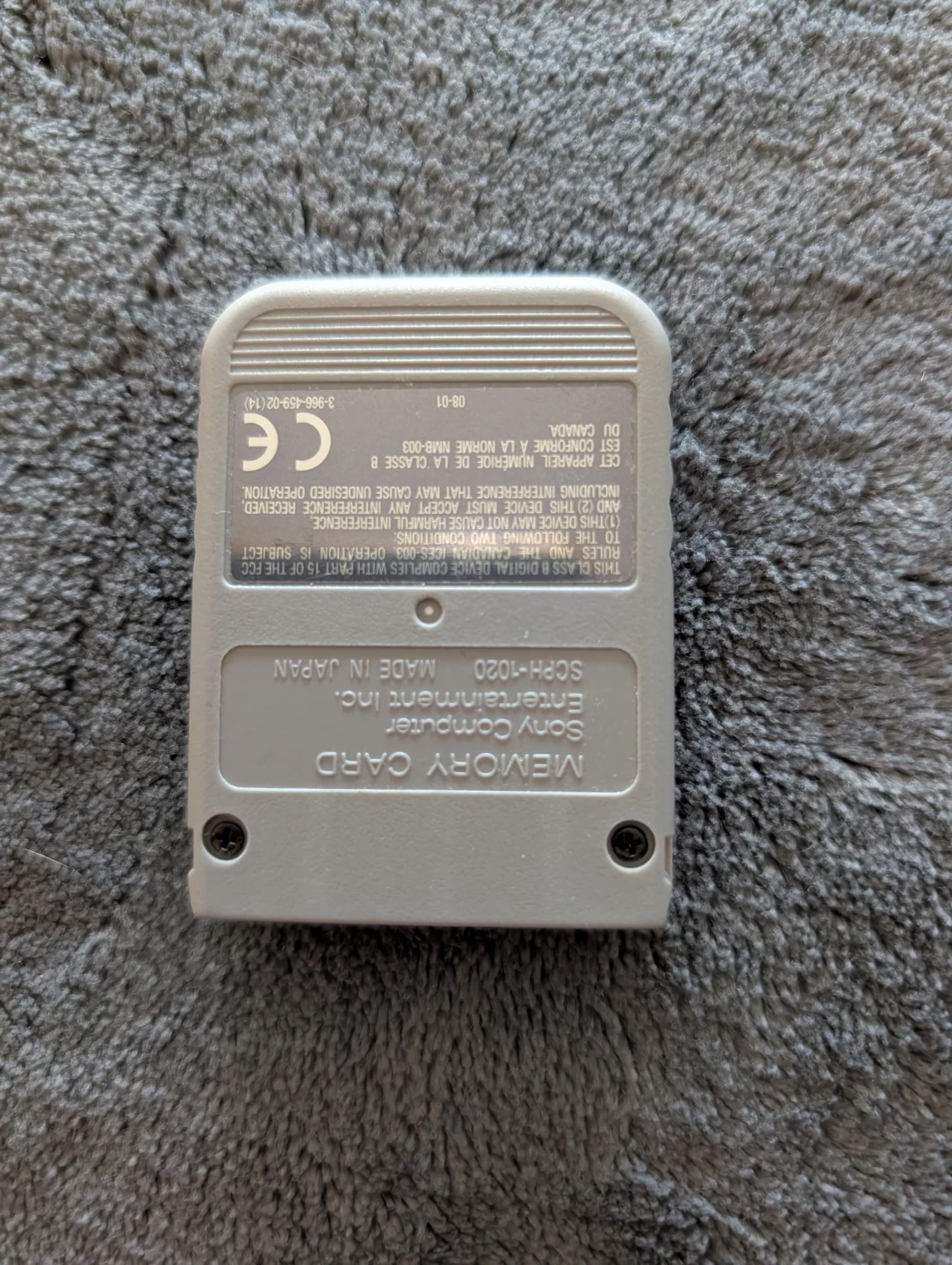 Sony PlayStation Memory Card - photo 2
