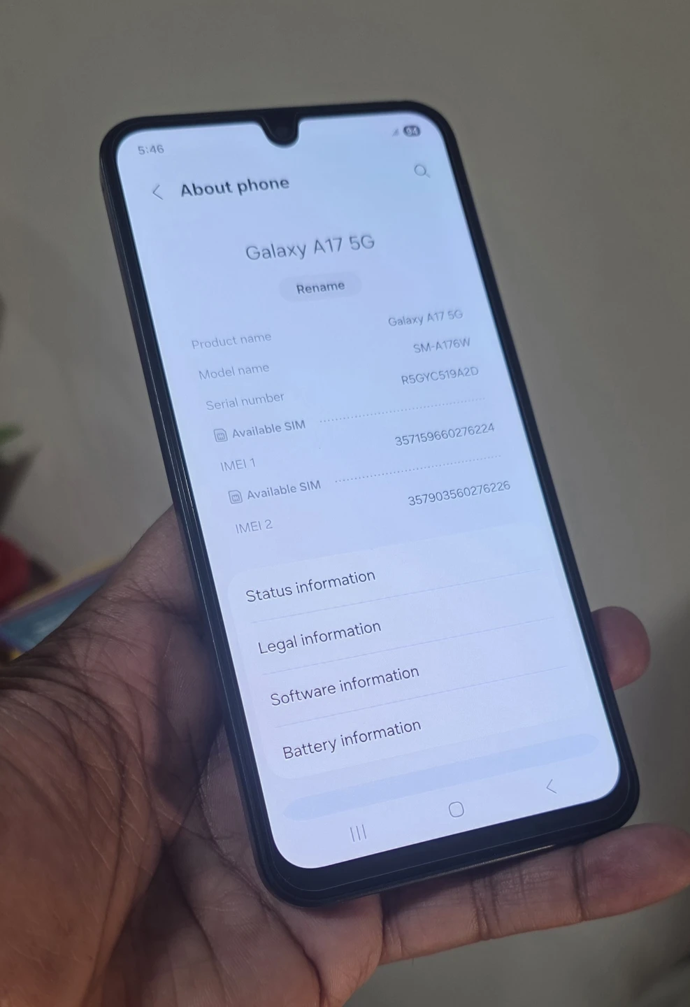 Samsung Galaxy A17 5G Smartphone - photo 2