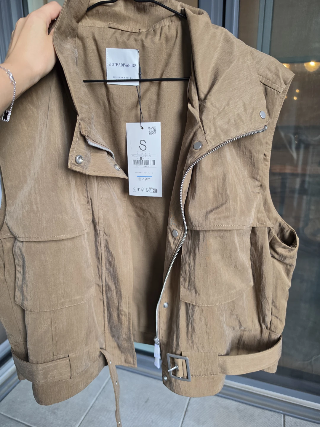 Stradivarius Women's Sleeveless Vest - Size S - photo 5