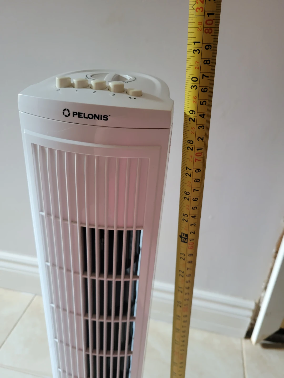 Pelonis White Tower Fan - photo 2