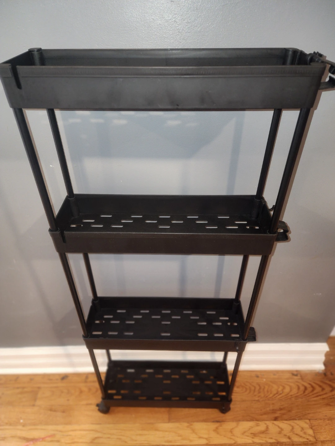 ✨ Tall Narrow Rolling Storage Cart – Excellent Condition! ✨ - photo 2