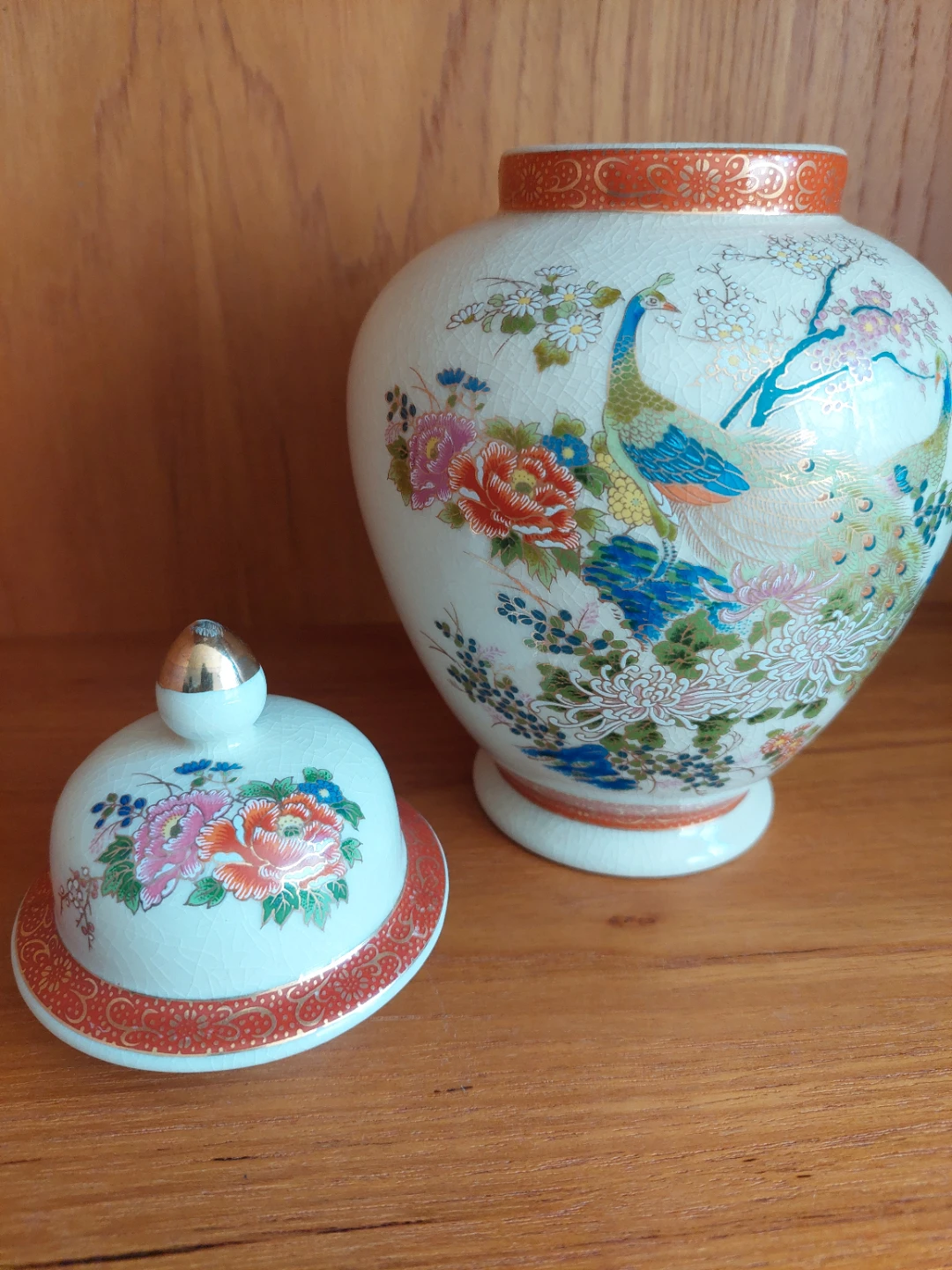 Japanese Satsuma Jar - photo 4