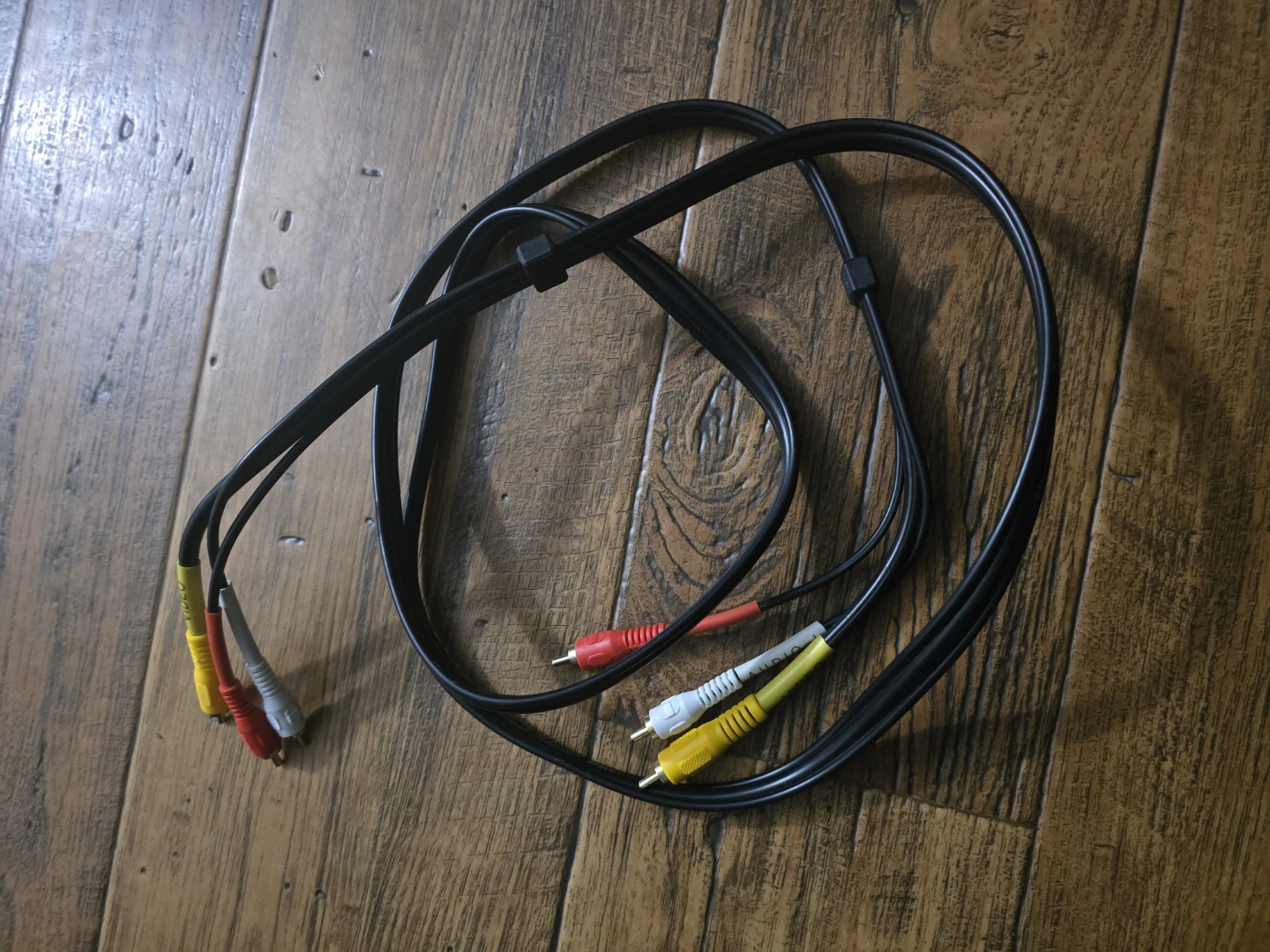 3-Male RCA to 3-Male RCA Composite Video Audio A/V AV Cable 6FT