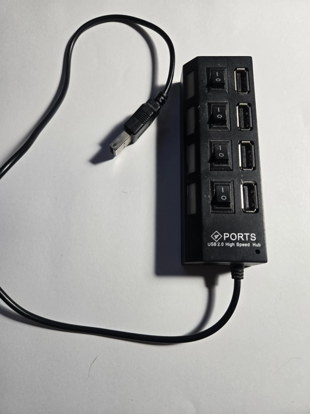 4-Port USB with On/Off Switch