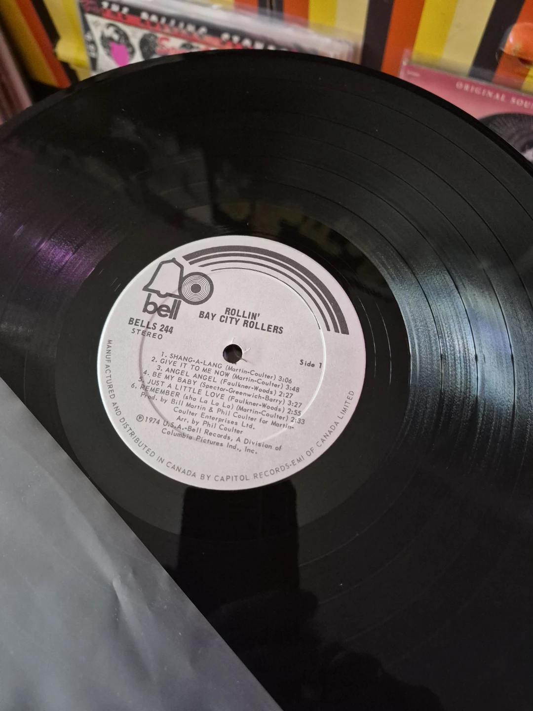 Bay City Rollers Rollin' Vinyl Record, Signed. - photo 3