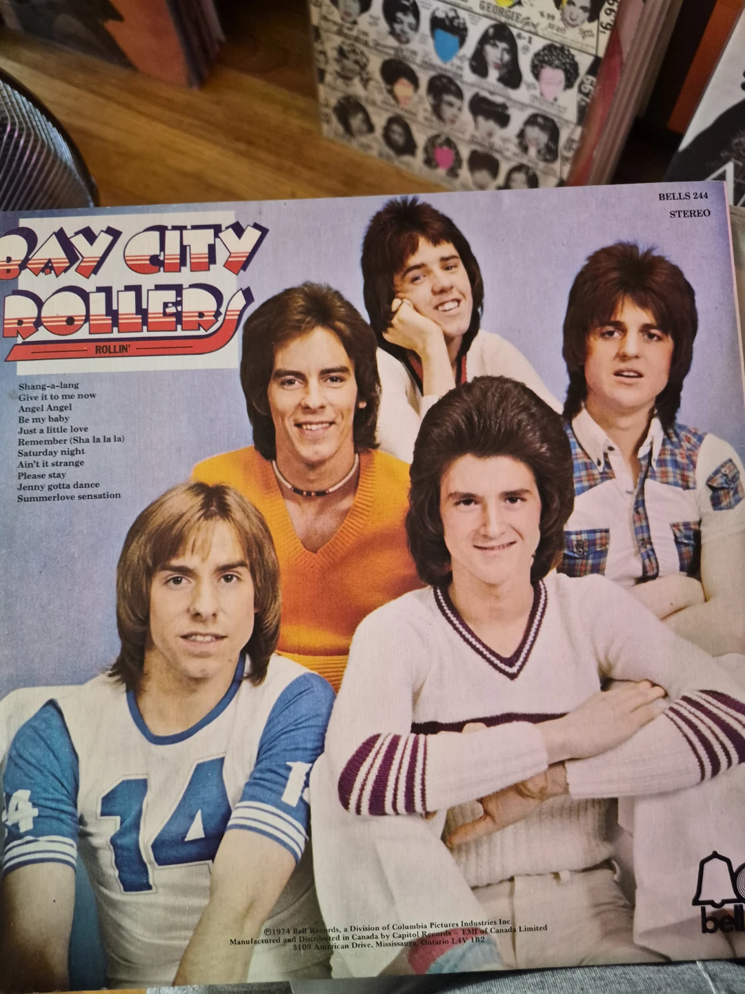 Bay City Rollers Rollin' Vinyl Record, Signed. - photo 4