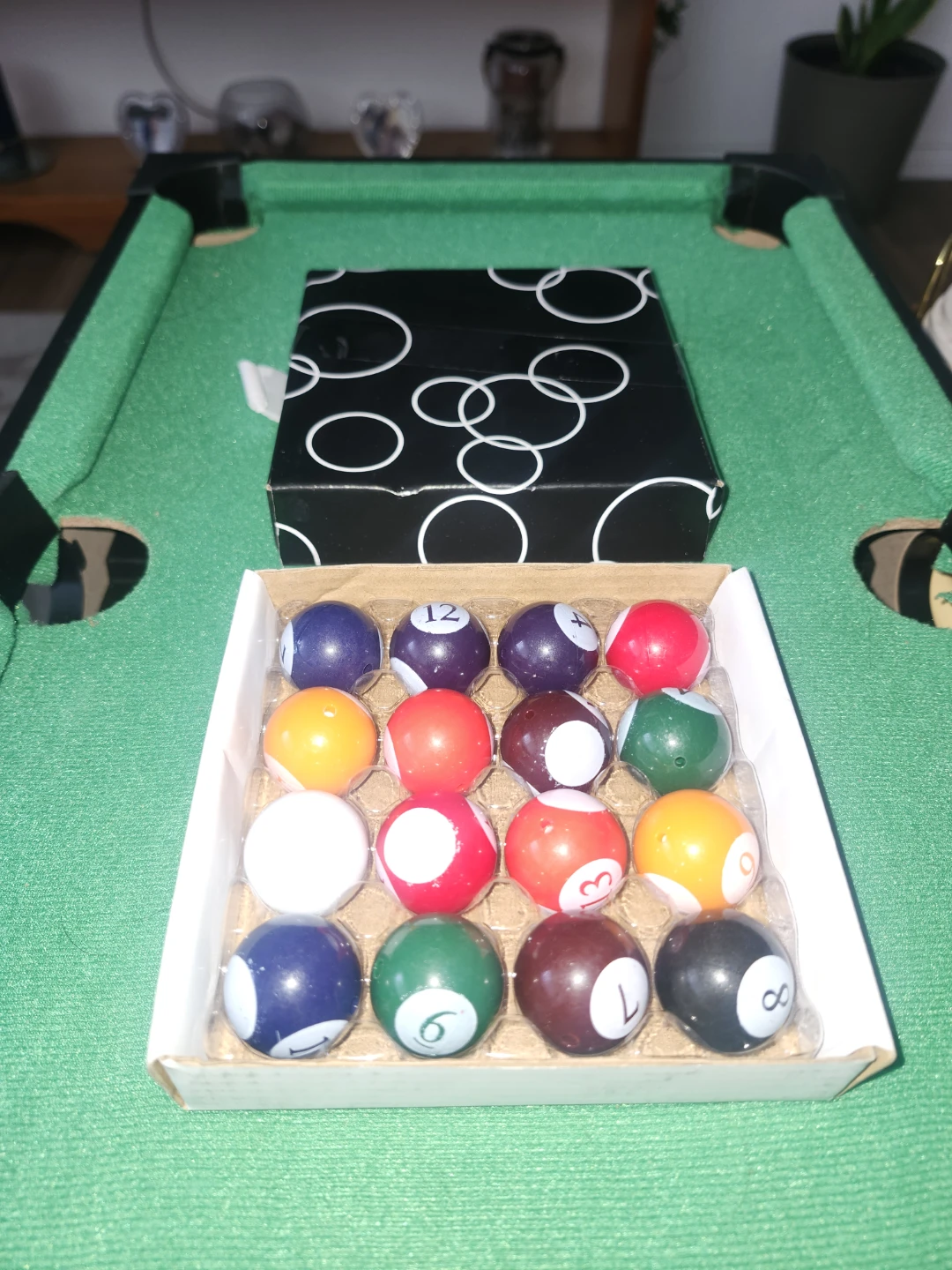 Kraftsman Co. Mini Billiard Table Set