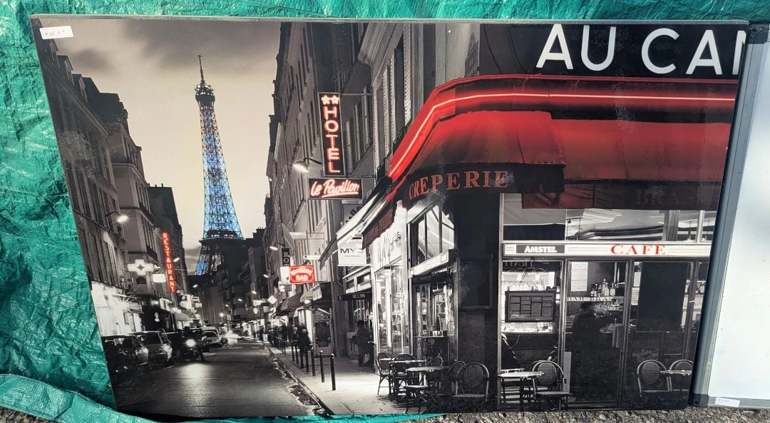 Large Paris Artwork