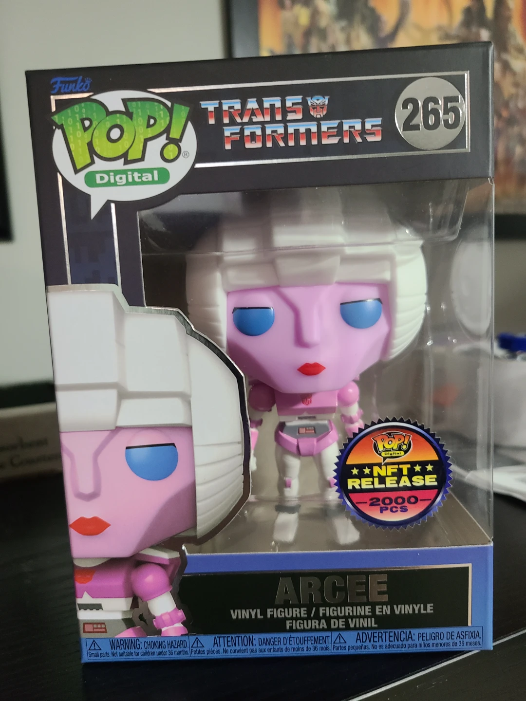 Transformers Arcee Digital NFT Funko