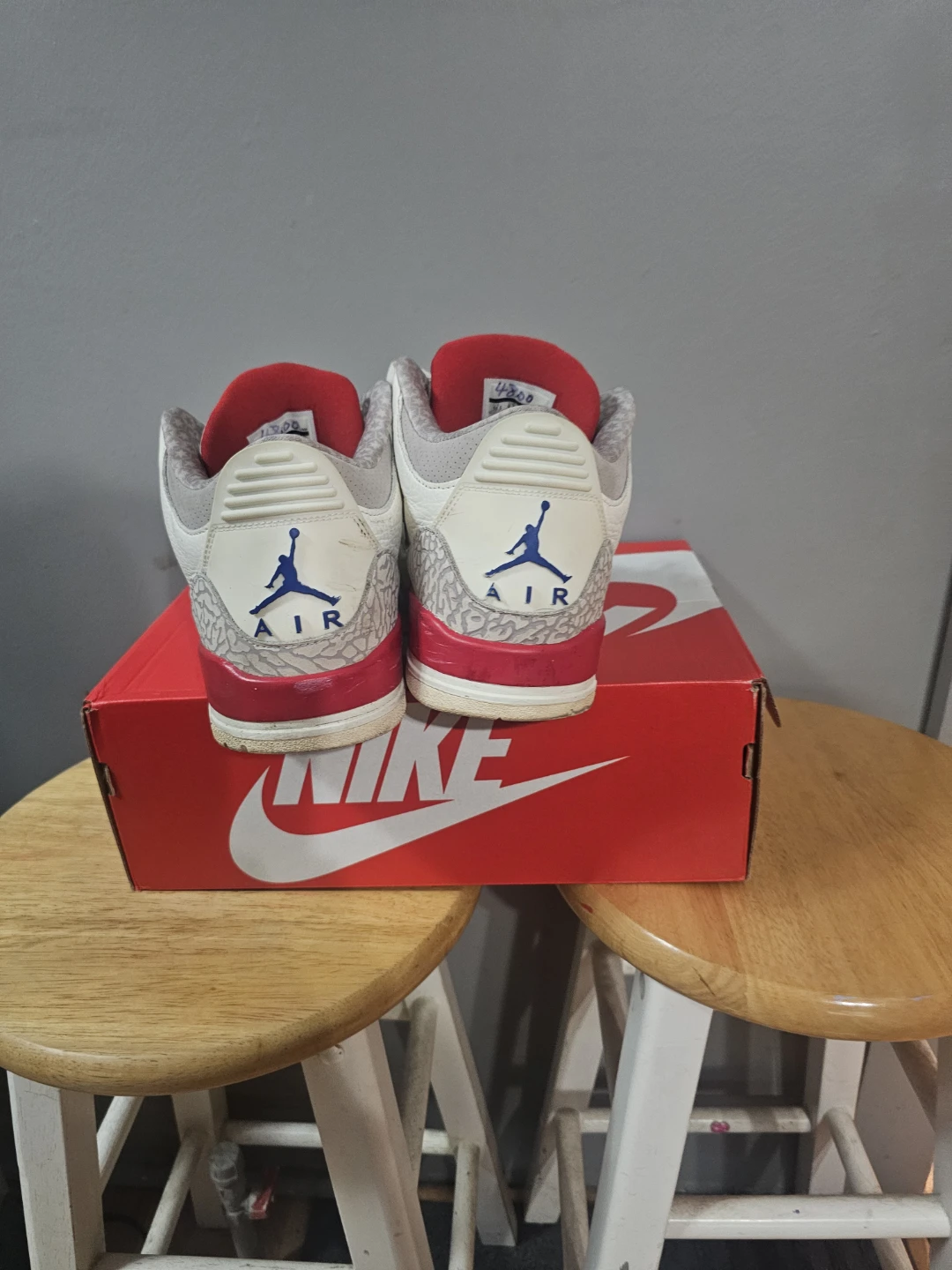 Nike Air Jordan 3 Retro White Cement - photo 3