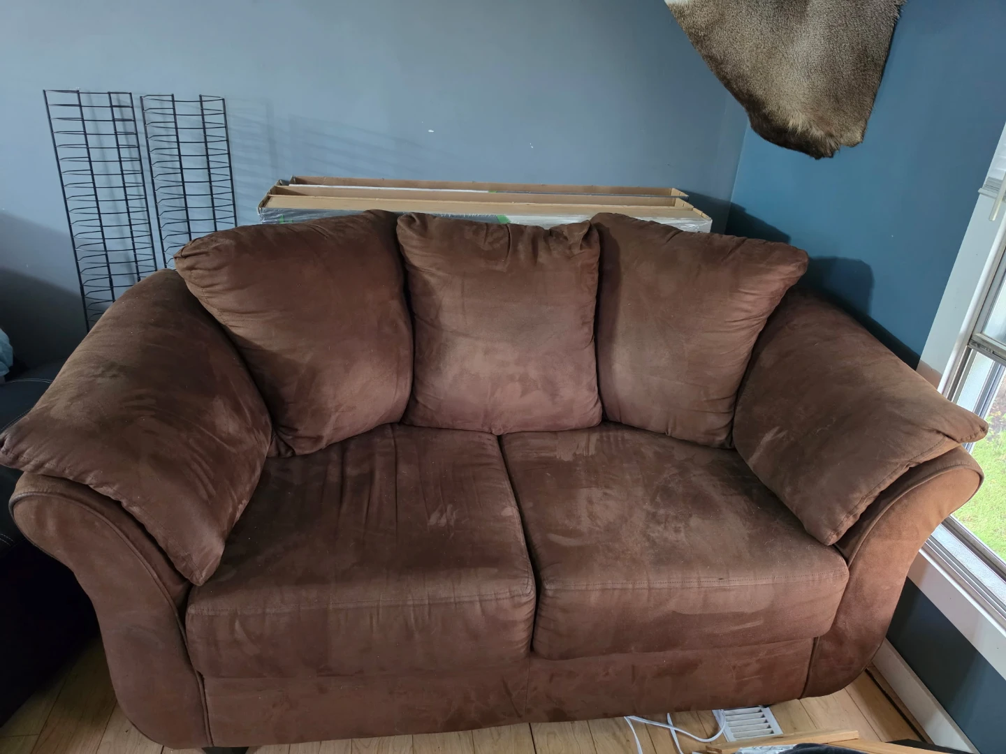 Couch and love seat