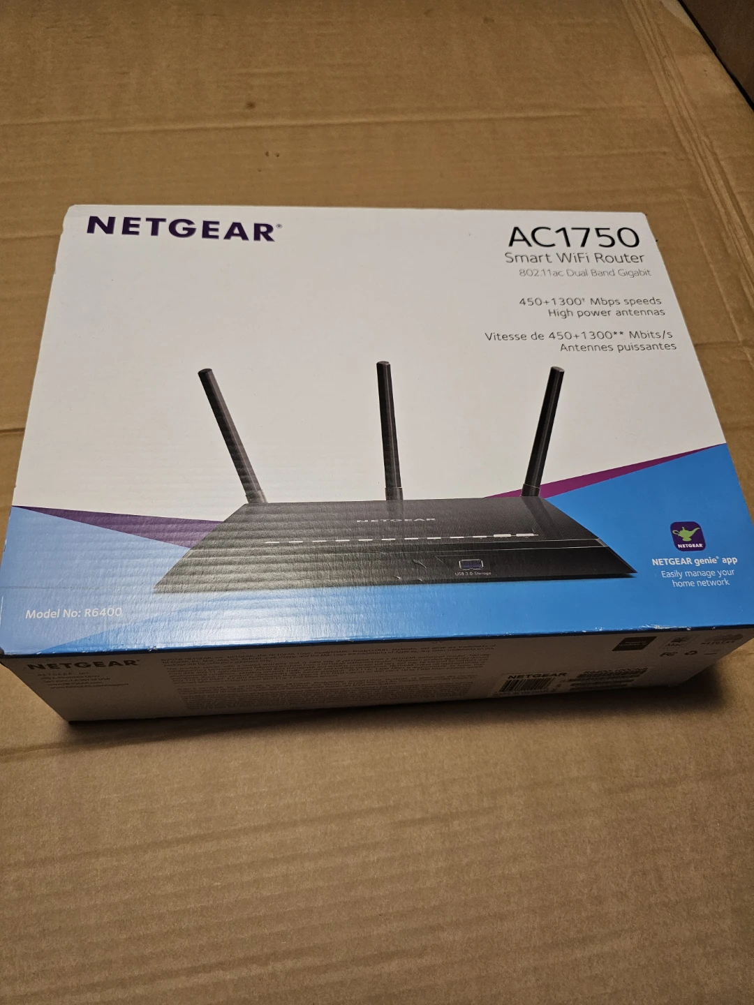 NETGEAR AC1750 Smart WiFi Router R6400