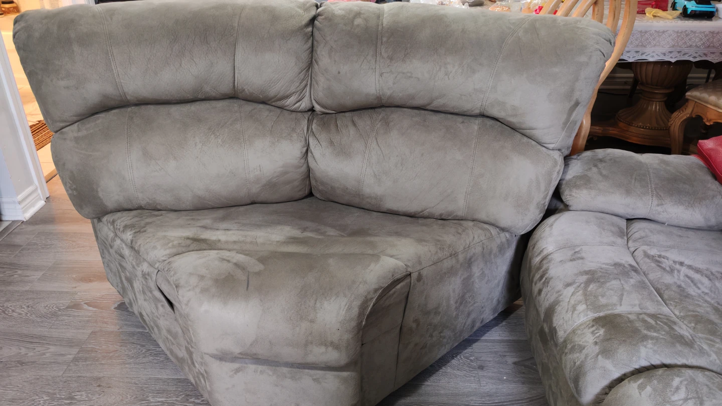 Reclining Sectional Sofa with Cup Holders - photo 2