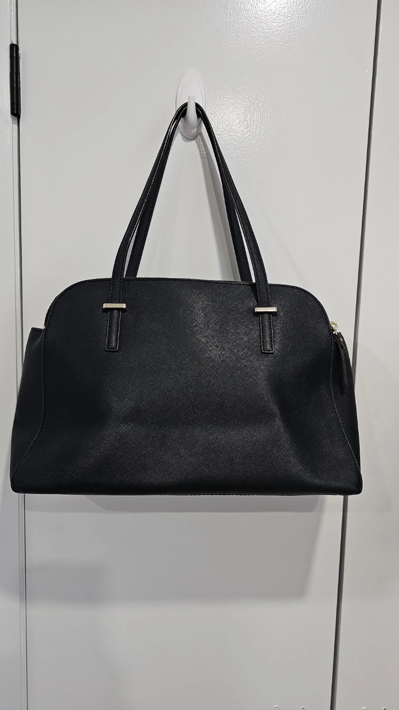 Kate Spade New York Black Leather Satchel Handbag - photo 2