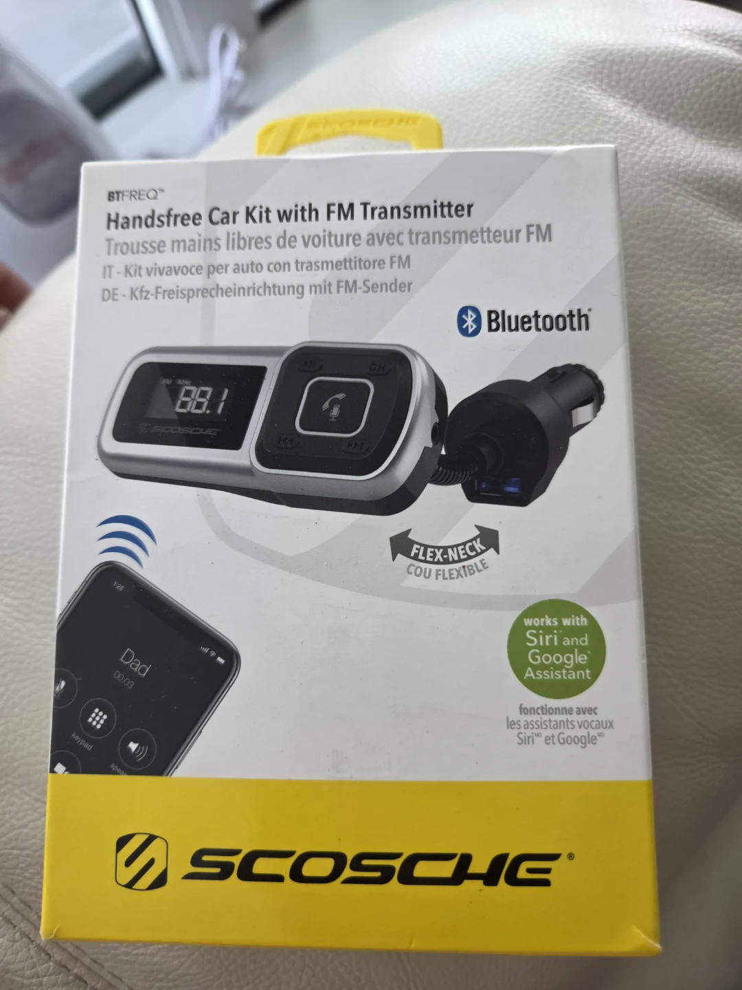 Scosche BTFREQ Handsfree Car Kit with FM Transmitter