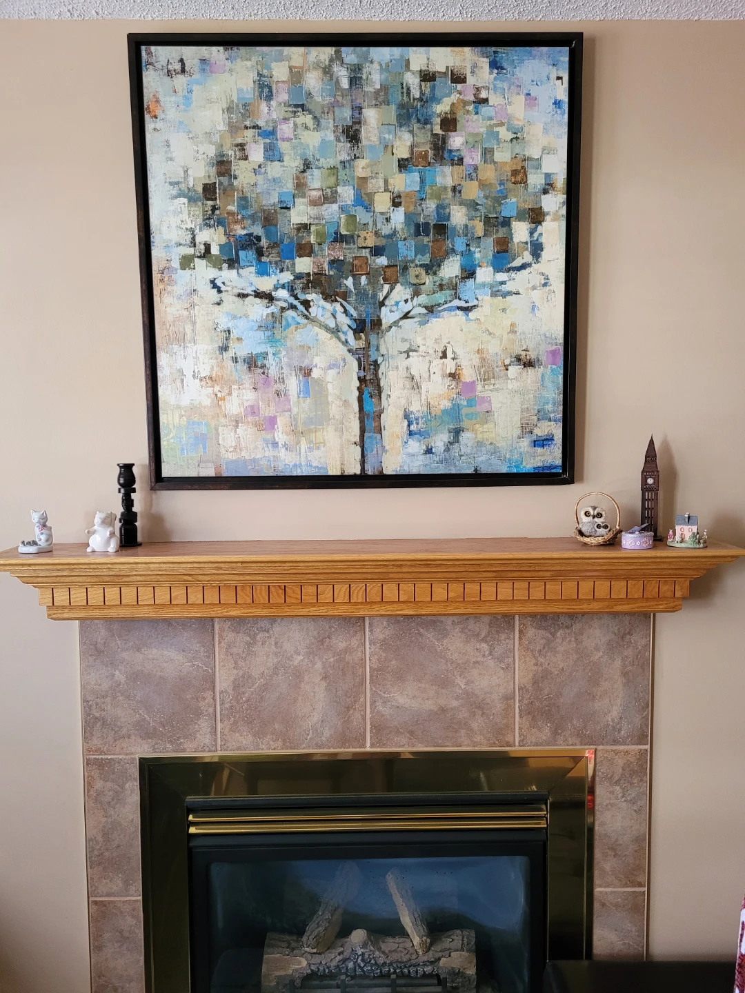 Abstract Tree Framed Wall Art - photo 3