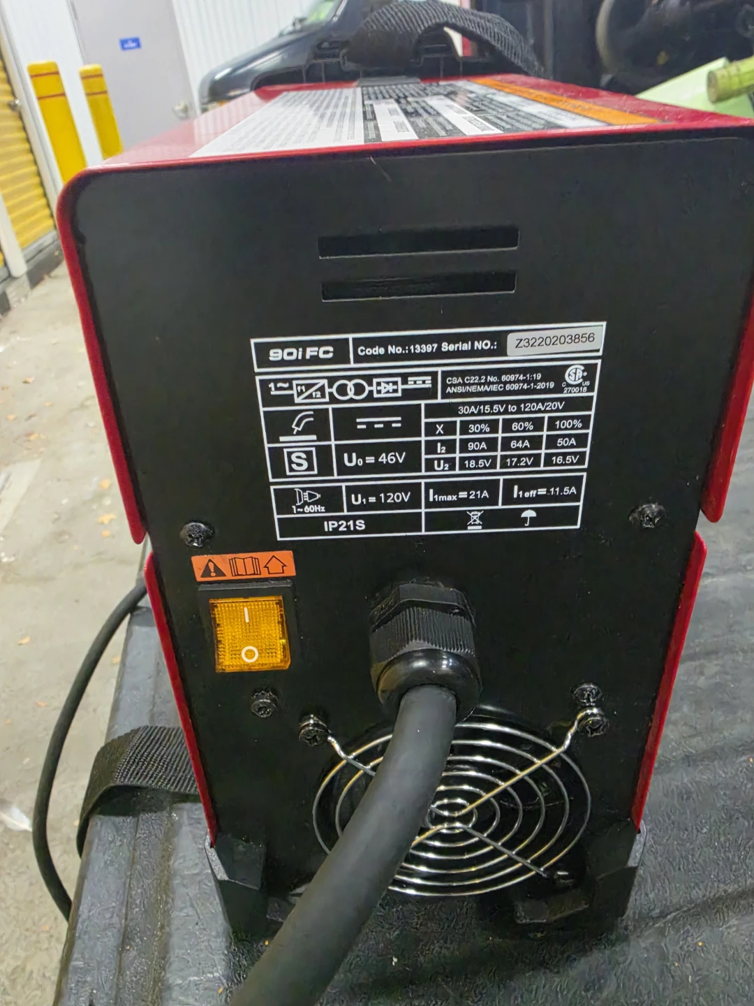 Lincoln Electric Weld-Pak 90i FC Welder - photo 3