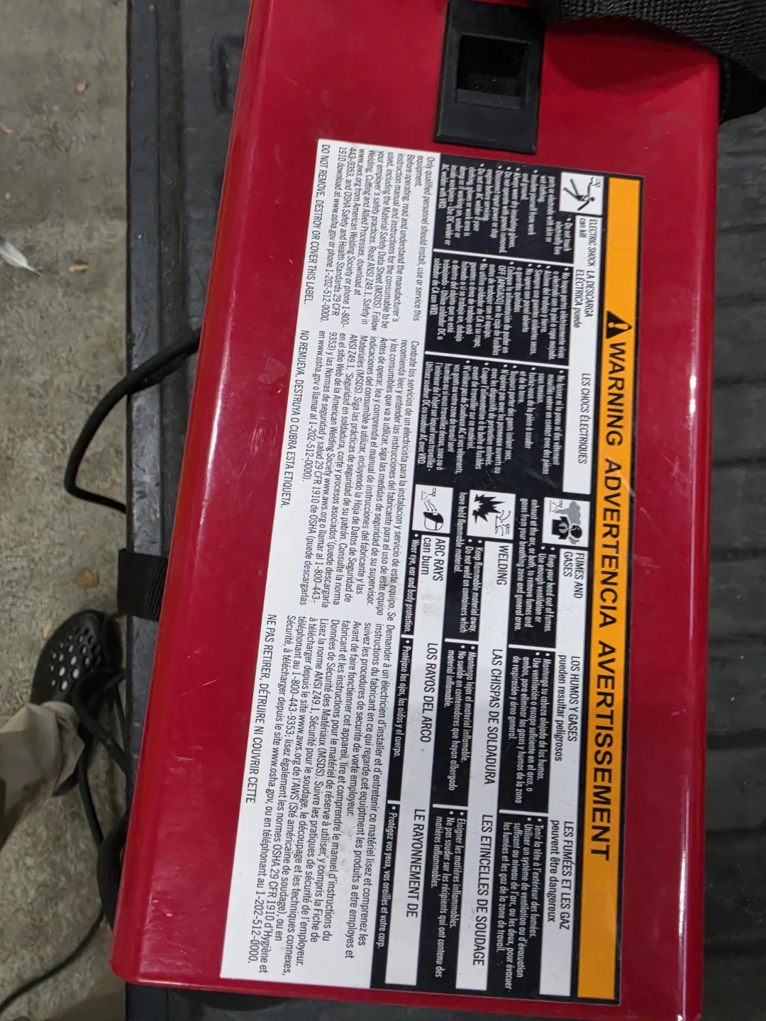Lincoln Electric Weld-Pak 90i FC Welder - photo 4