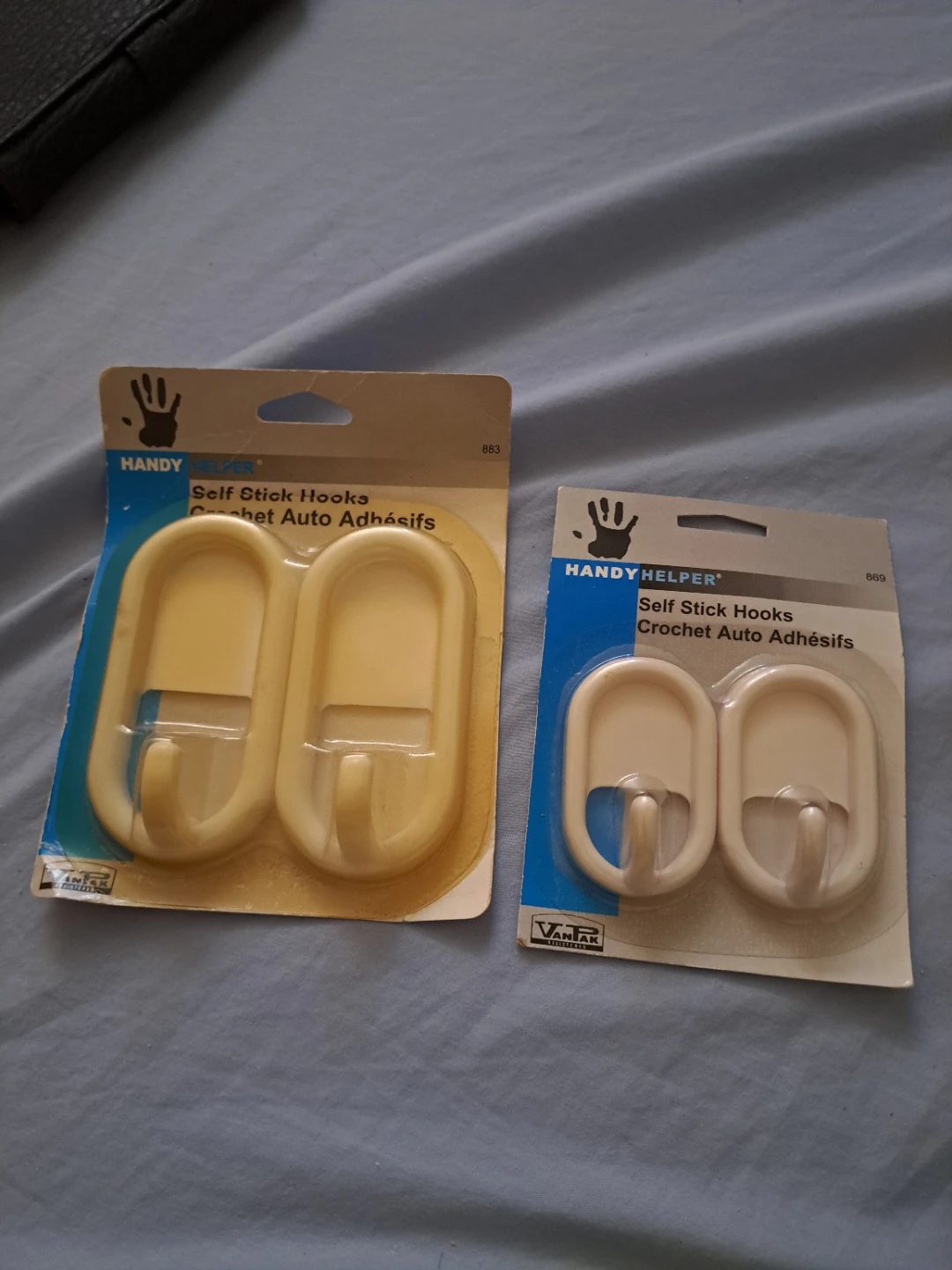 Handy Helper Self Stick Hooks (2 Pack)