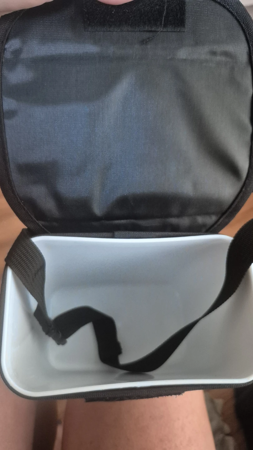 Black Car Trash Can with Mesh Pocket - photo 3
