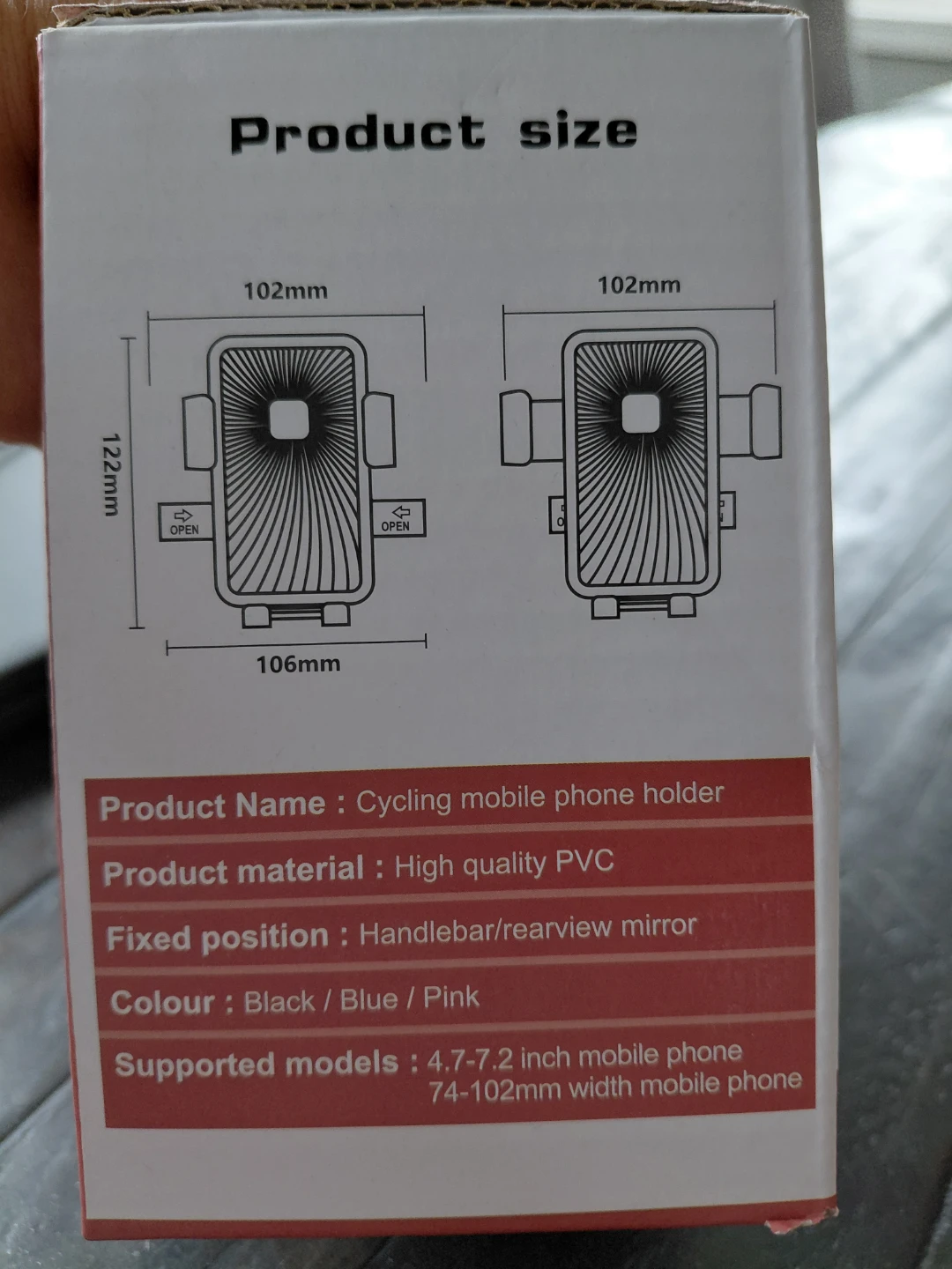 Cycling Mobile Phone Holder( new) - photo 5