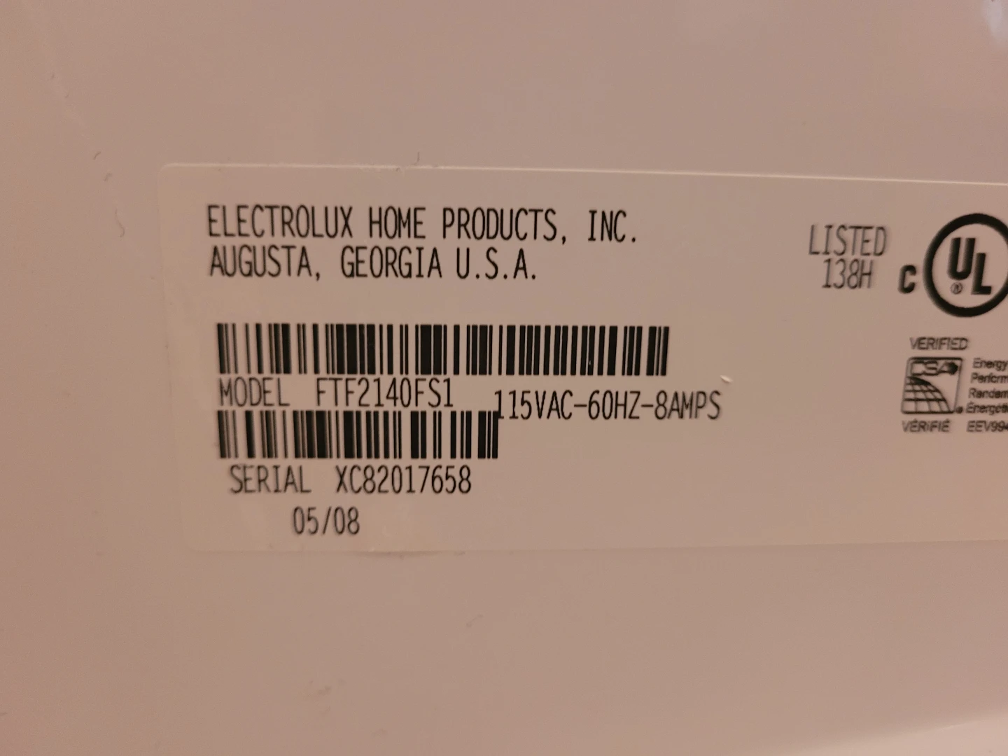 Electrolux Stackable Washer and Dryer Set - photo 2