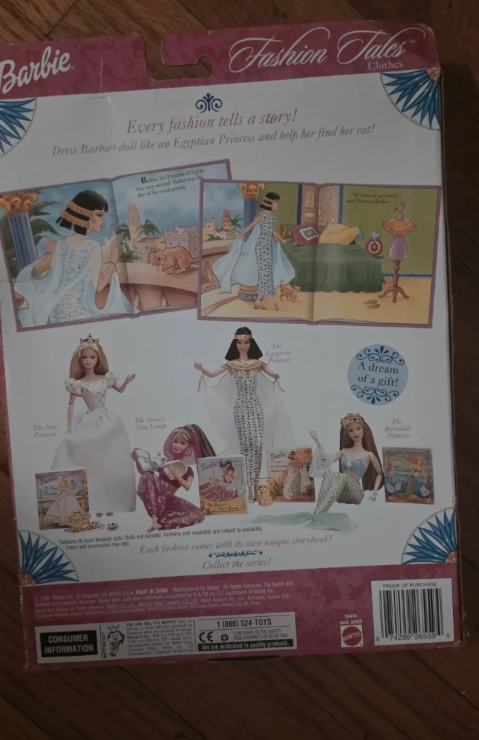 Barbie Fashion Tales The Egyptian Princess Doll - photo 2