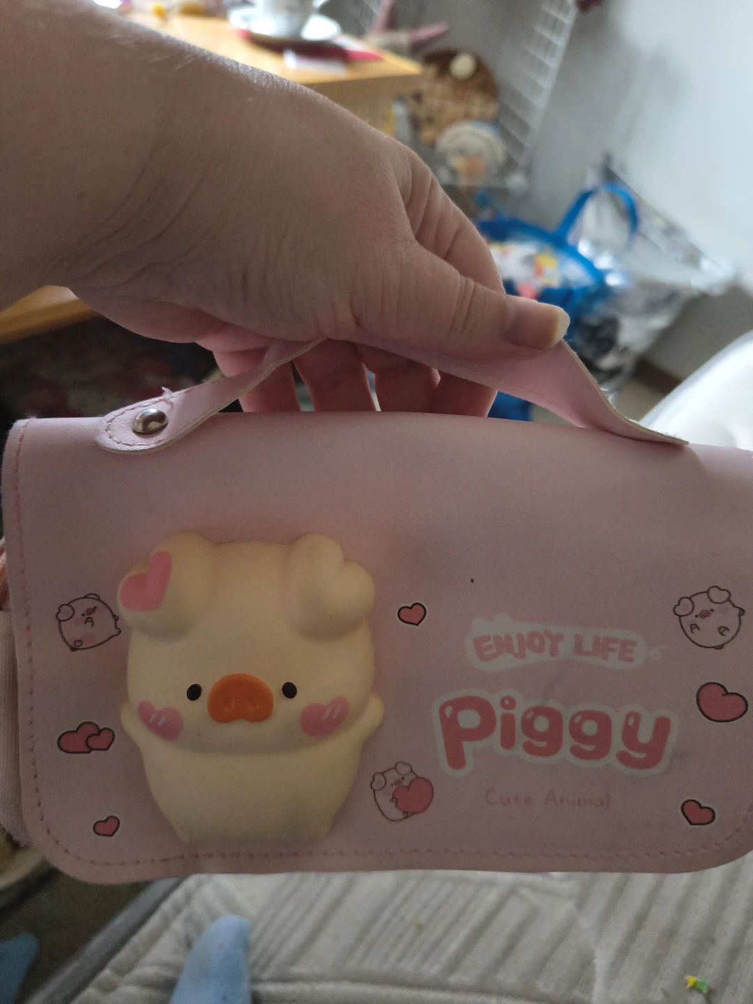 Pink Piggy Pencil Case - photo 4