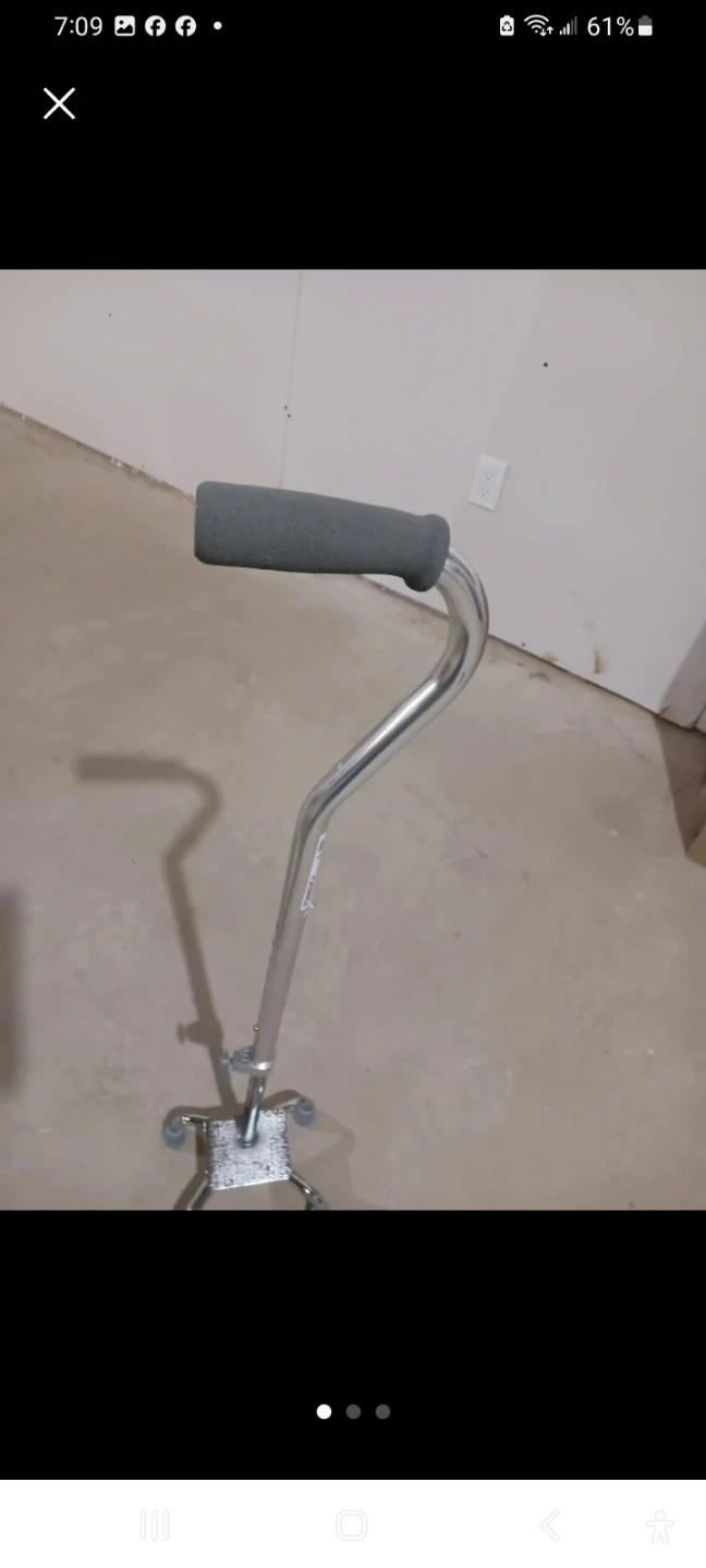 Quad Cane Four-Footed Walking Cane - photo 2