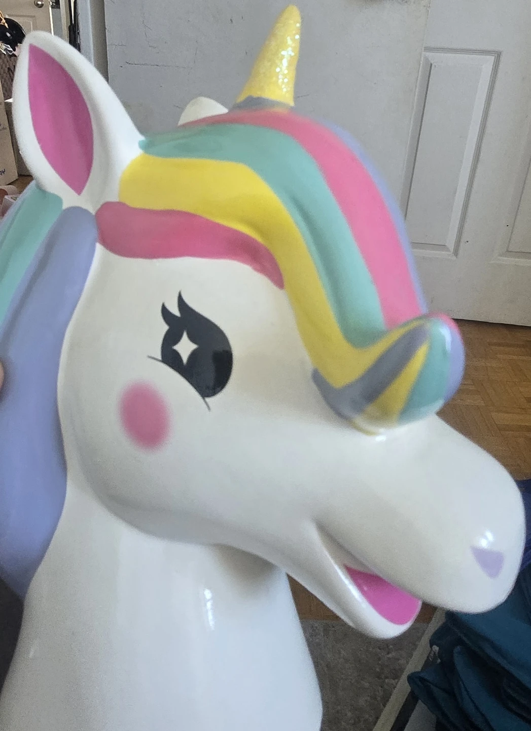 Unicorn Ceramic Piggy Bank - photo 3
